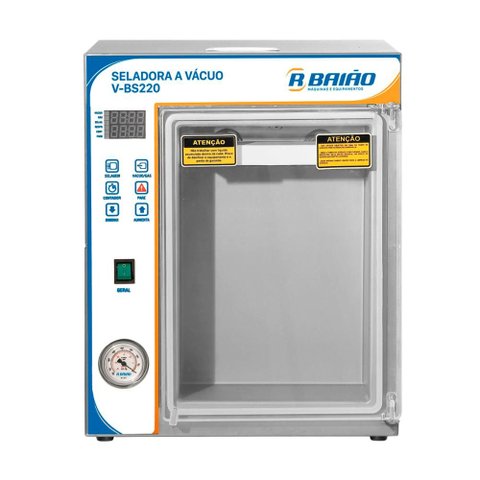 Seladora a Vácuo de Câmara R. Baião Horizontal e Vertical 127V VBS220