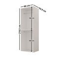 Ver imagem 3 de Guarda-Roupa Modulado Versa em MDF 2 Portas com 2 Cabideiros
