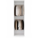Ver imagem 4 de Guarda-Roupa Modulado Versa em MDF 2 Portas com 2 Cabideiros