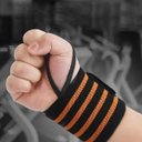 Ver imagem 4 de Munhequeira Pulso Compressao Musculaçao Academia Cross Treino Atividade Fisica Exercicio Tendinite o