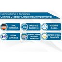 Ver imagem 3 de Colchão Berço Polar D18 Baby Cristal Impermeável Lavável (70x130x10) -