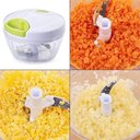 Ver imagem 2 de Mini Processador e Triturador de Alimentos 3 Lâminas Alho