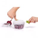 Ver imagem 4 de Mini Processador e Triturador de Alimentos 3 Lâminas Alho