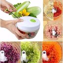 Ver imagem 3 de Mini Processador e Triturador de Alimentos 3 Lâminas Alho