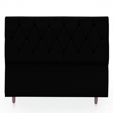 Cabeceira Estofada para Cama de Casal 140 Athena Linho