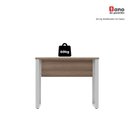 Ver mais imagens de Escrivaninha Mesa Escritório PE25 90cm Walnut e Cinza