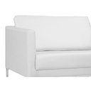 Ver imagem 2 de Poltrona Decorativa Sala de Estar Maia 106cm C12 Corino Branco - Domi