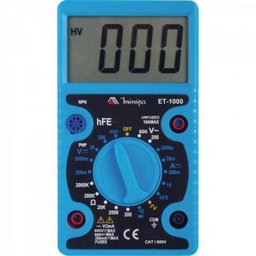 Multimetro Digital Et-1000 Azul Minipa - 1