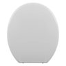 Assento Sanitario Almofadado Oval Branco 1 - Astra - 2