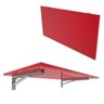 Mesa Dobrável de Parede MDF 60x40cm Suporta Até 40Kg - 1