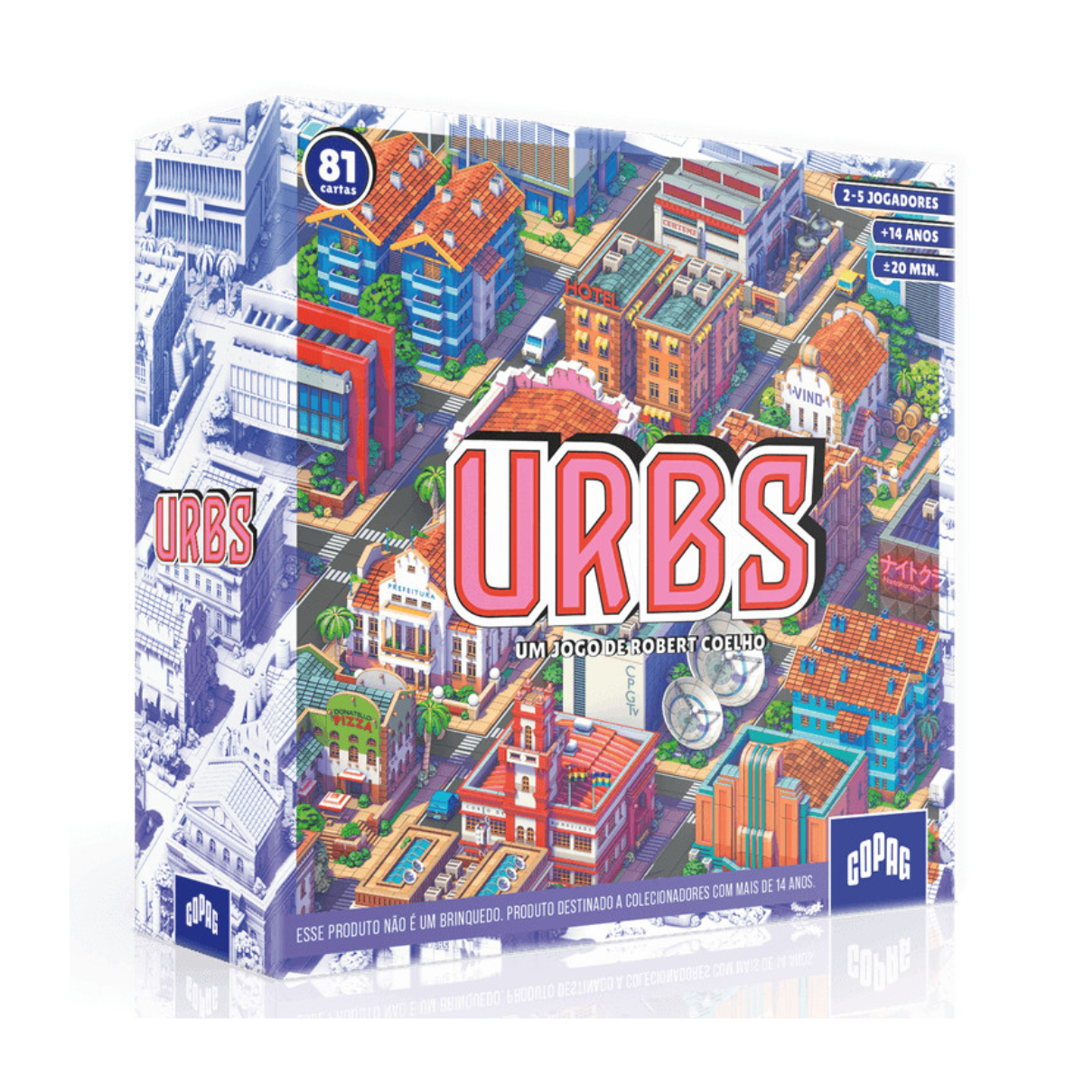 Urbs Jogo de Cartas - 81 Cartas Copag