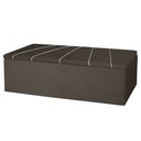 Ver imagem 2 de Calçadeira Baú Berlim King 195 Cm Suede Marrom - MV Estofados Shop