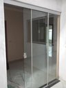 Ver imagem 5 de Kit Fechadura 3530 (1510F) Cromada Vidro/Alvenaria Portas Correr Vidro Temperado Blindex