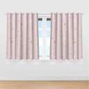 Ver imagem 2 de Cortina Infantil Quarto Menina Estrelas 2,60x1,50m Mod03