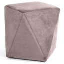 Ver imagem 1 de Puff Decorativo Ametista B-305 Veludo Rosa