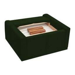 Poltrona Decorativa Sala de Estar Pés Retrô Lady Suede D05 Verde Musgo - Mpozenato - 5