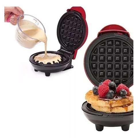 Máquina de Fazer Panqueca Waffle Elétrica 110v