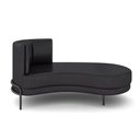 Ver imagem 6 de Sofá Chaise Lado Direito Downey Sala de Estar Pu Preto G15 - Gran Belo