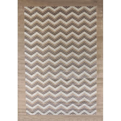 Tapete Chevron 200x300 Marrom 01/98