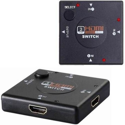 Mini Hub Switch Hdmi 3 Portas 1169