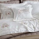 Ver imagem 3 de Jogo de Cama Casal 300 Fios Vila de Minas - Marken Fassi Branco/bege