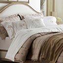 Ver imagem 2 de Jogo de Cama Casal 300 Fios Vila de Minas - Marken Fassi Branco/bege