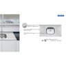 Pia de Apoio Tramontina 105x52 Cm New Raggi 40 em Aço Inox - 3