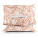 Ver imagem 1 de Kit Cobre Leito Karina Casal Micropercal 300 Fios Colcha Estampado 3 Peças Floral 1
