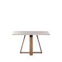 Ver imagem 2 de Conjunto de Jantar Mesa com Vidro Avena 4 Cadeiras Ella - Canella C/ Mescla Cinza