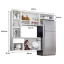 Ver imagem 6 de Cozinha Compacta Sol 5 Portas 1 Gav Branco