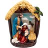 Presépio Sagrada Família Nascimento Jesus Manjedoura de 20cm - 4