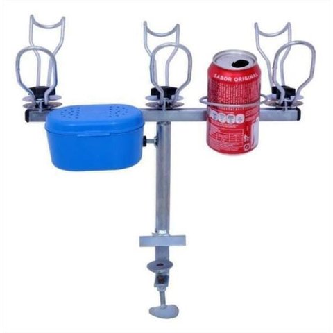 Suporte Tablado/Batelão Para 3 Varas- Desmontável