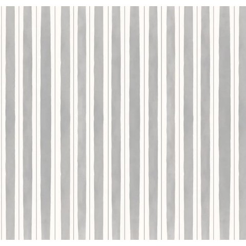 Papel de Parede Bobinex Revoada - Listra Cinza 4433