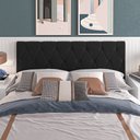 Ver imagem 6 de Cabeceira Leticia P/ Cama Box King 1,95:preto