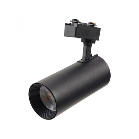 Spot LED Avant Trilho Authentic 30W Bivolt Amarelo 3000K Preto