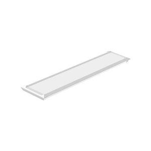 Luminária Led Taschibra Tl Slim 15 de Sobrepor 40w Bivolt 6500k Luz Branca