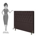 Ver imagem 5 de Cabeceira Cama Box Casal Queen 160cm Diamante D10 Corano Marrom - Mpozenato
