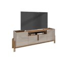 Ver imagem 1 de Rack para Tv Lizz 1,90m Off White/cedro - Casa D
