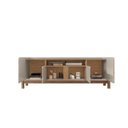 Ver imagem 2 de Rack para Tv Lizz 1,90m Off White/cedro - Casa D