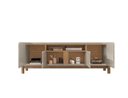 Ver imagem 2 de Rack para Tv Lizz 1,90m Off White/cedro - Casa D