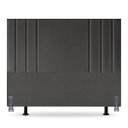 Ver imagem 2 de Cabeceira 160cm Queen Cama Box Estofada Moderna Corino Frame:cinza
