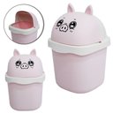 Ver imagem 3 de Lixeira Pequena de Mesa Animal Porco de 1,5 Litros - Por01 - Keita