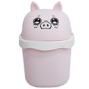 Ver imagem 1 de Lixeira Pequena de Mesa Animal Porco de 1,5 Litros - Por01 - Keita