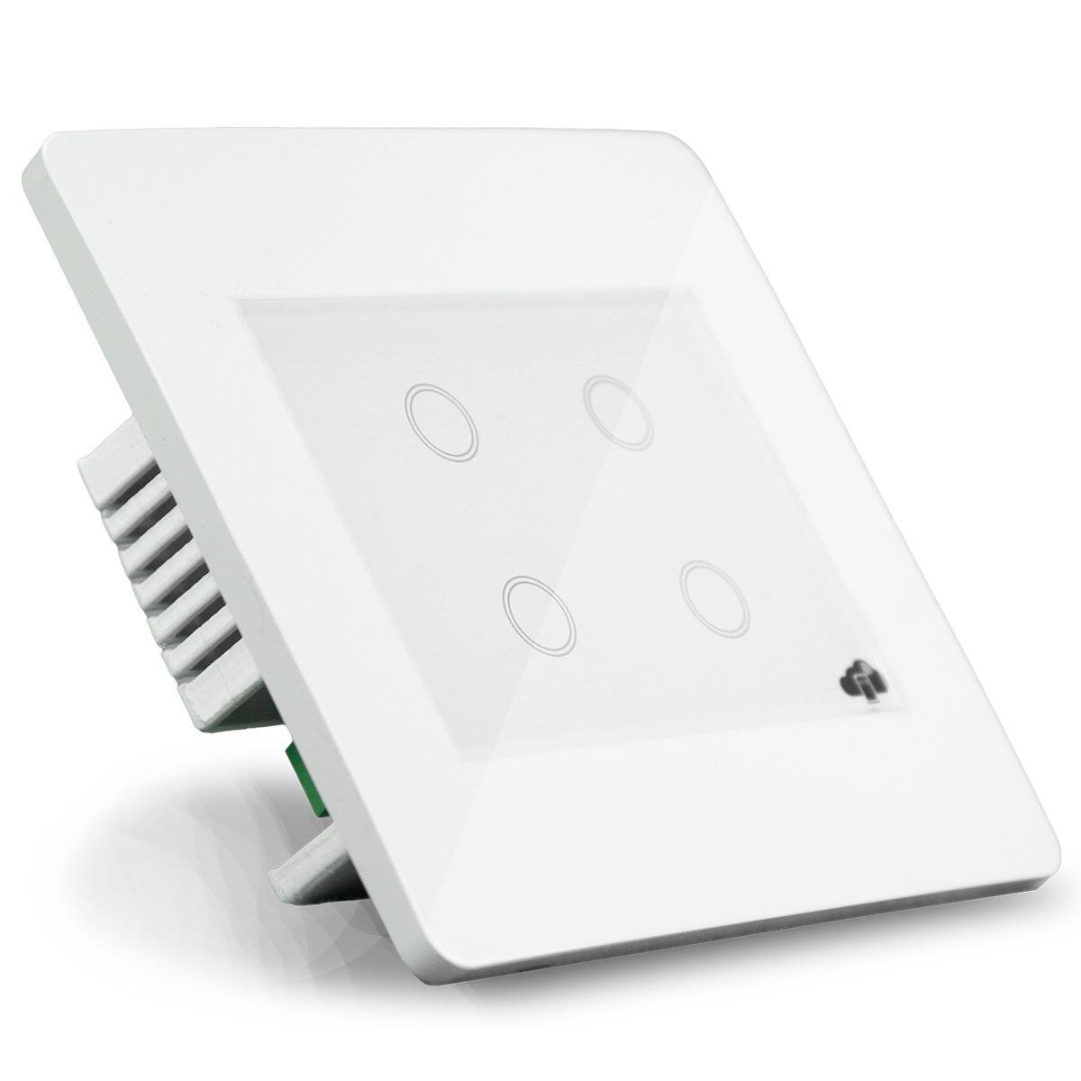 Wifi interruptor inteligente ac 110-220v brasil painel de toque