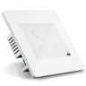 Interruptor Inteligente Touch Wifi De 4 Teclas 4X4 Branco - 1