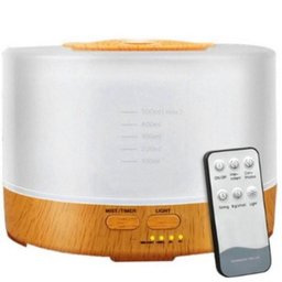 Umidificador Ultrasônico Com 7 Cores Luzes E Controle Remoto - 1