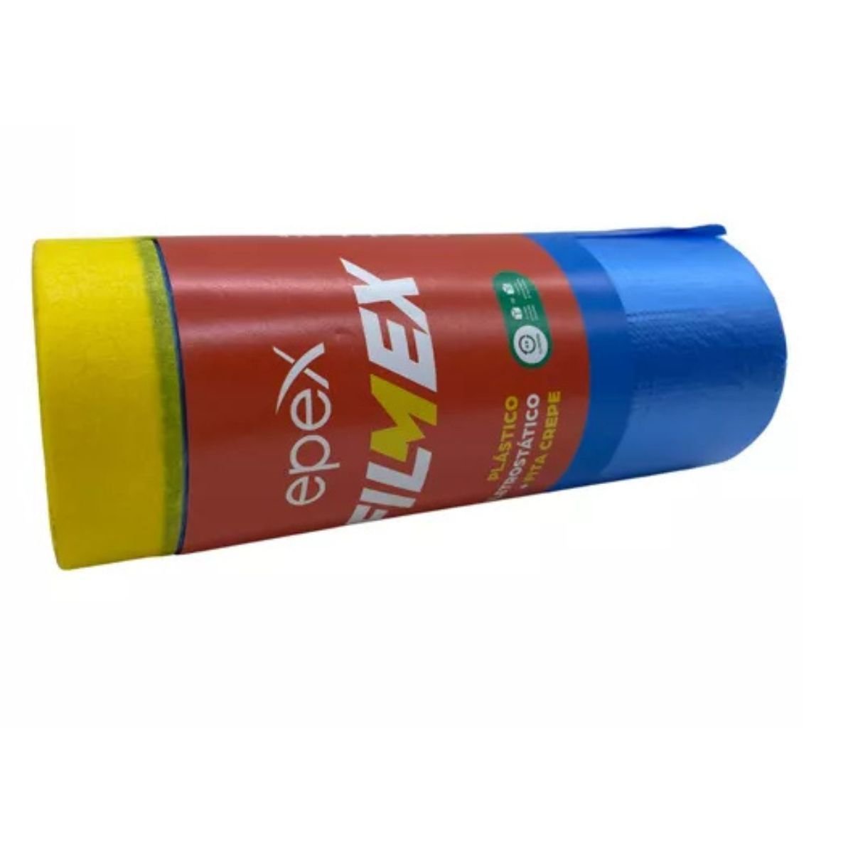 Filmex Filme Eletrostático com Fita Crepe Azul 0,9m X 20m - 4