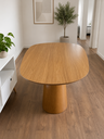 Ver imagem 4 de Mesa Jantar Orgânica Signature 180x100cm Cone Bolacha Freijó