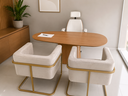 Ver imagem 2 de Mesa Jantar Orgânica Signature 180x100cm Cone Bolacha Freijó