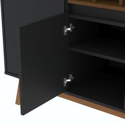 Buffet Luxo 4 Portas com Adega - 7